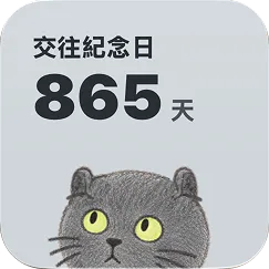 主畫面 Small widget：顯示單一倒數日